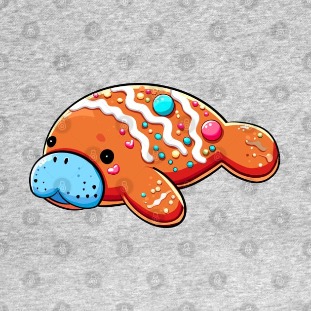 Gingerbread Manatee by Ghost on Toast